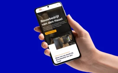 Bouwbedrijf van den Hazel heeft een WordPress website laten maken bij EVO Connect