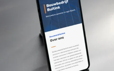 Lokaal Bouwbedrijf uit Nijkerk lanceert website met een SEO-vriendelijk webdesign